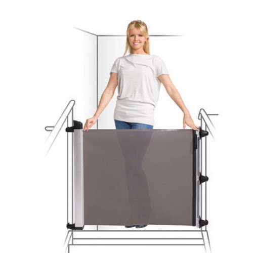 LASCAL Kiddy Guard Avant Baby Safety Gate | 2 Side Walls | Up to 120cm